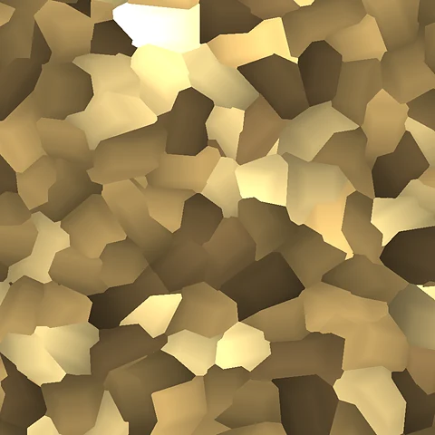 Gold mica flake blend